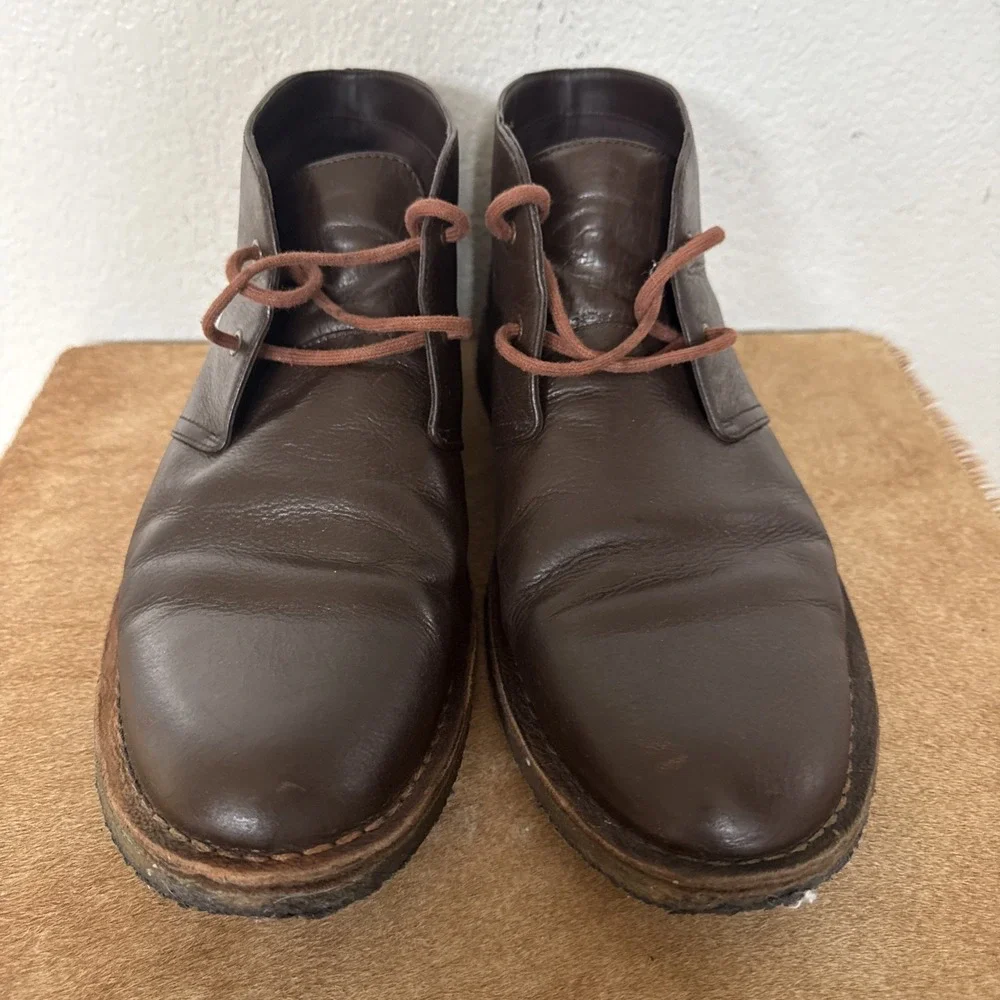 UGG Men's Boot Leather Shoes | Chukka Boot | Brown | M 11.‎ Look New